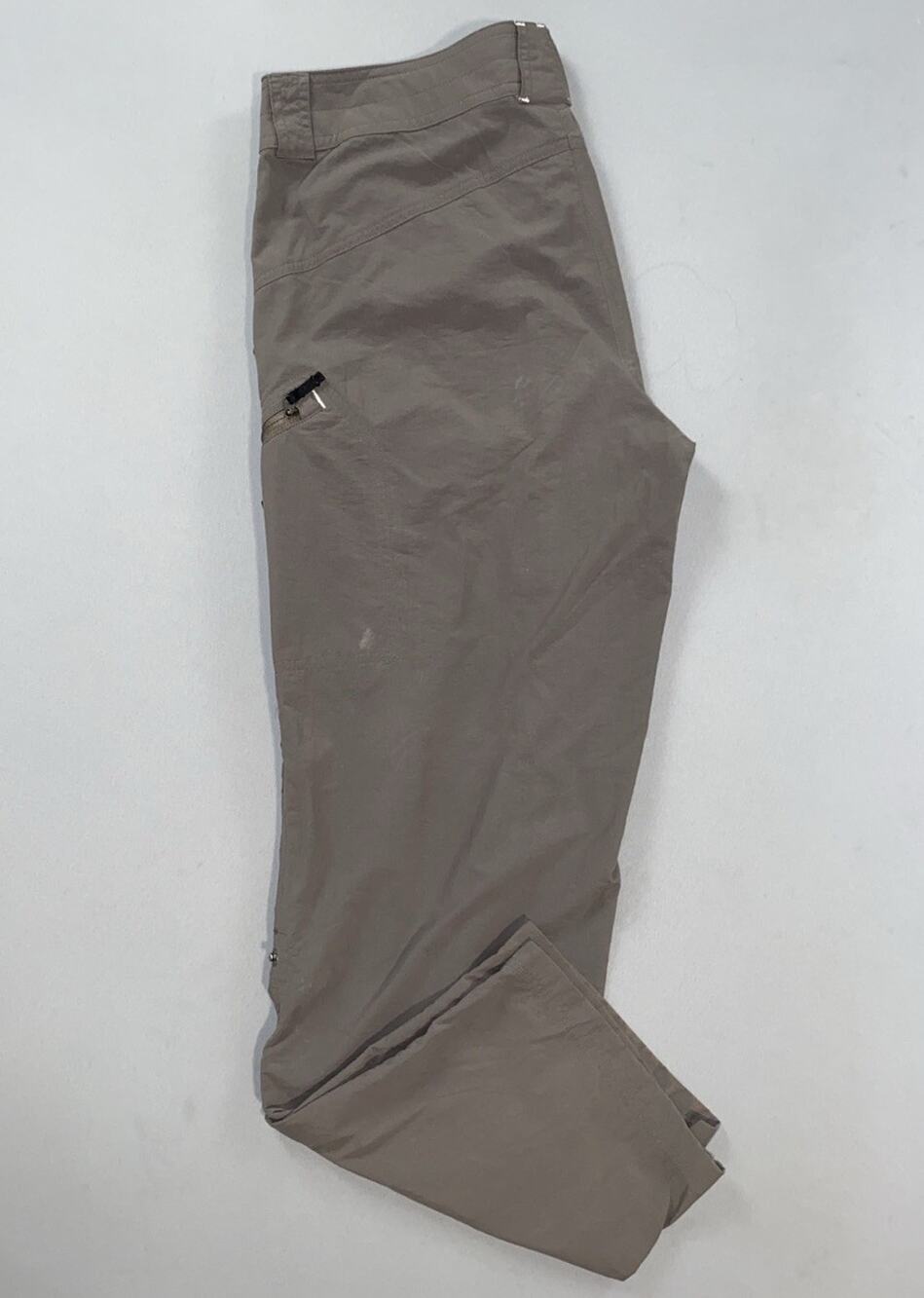 Exofficio Women's Super Lightweight All Nylon Cargo Pants w/ Roll-Tab Cuffs. 6.
